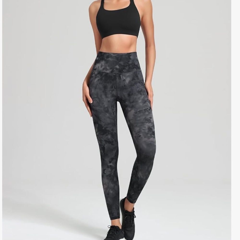 Camo Leggings Grey Small